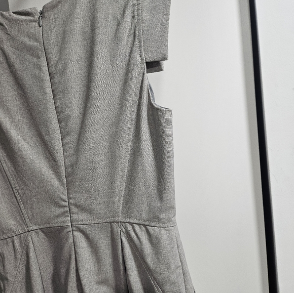 J.Crew NWT Resume Sheath in Heather Dust Taupe Italian Stretch Wool Dress - Picture 5 of 5